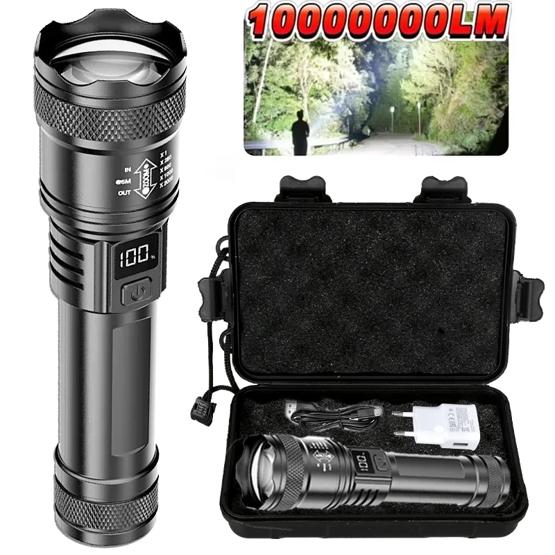 Fishing Light - Latarka LED TY-908M 2000LM Typ-C Ładowalna