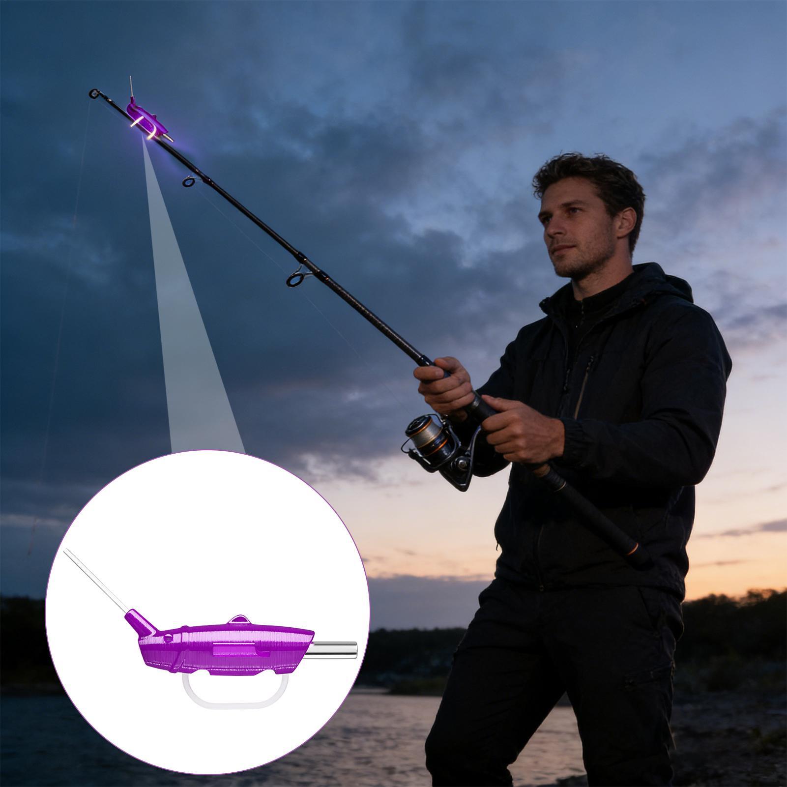 Fish Alarm - Alarm wędkarski z sygnalizacją LED, lampka