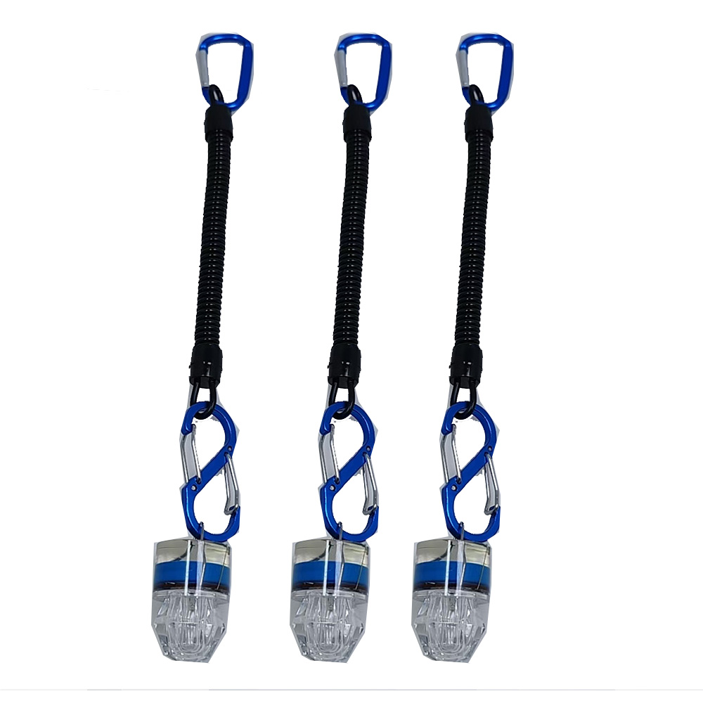 Fish Alarm - 2-3 szt. Lampki wędkarskie LED z