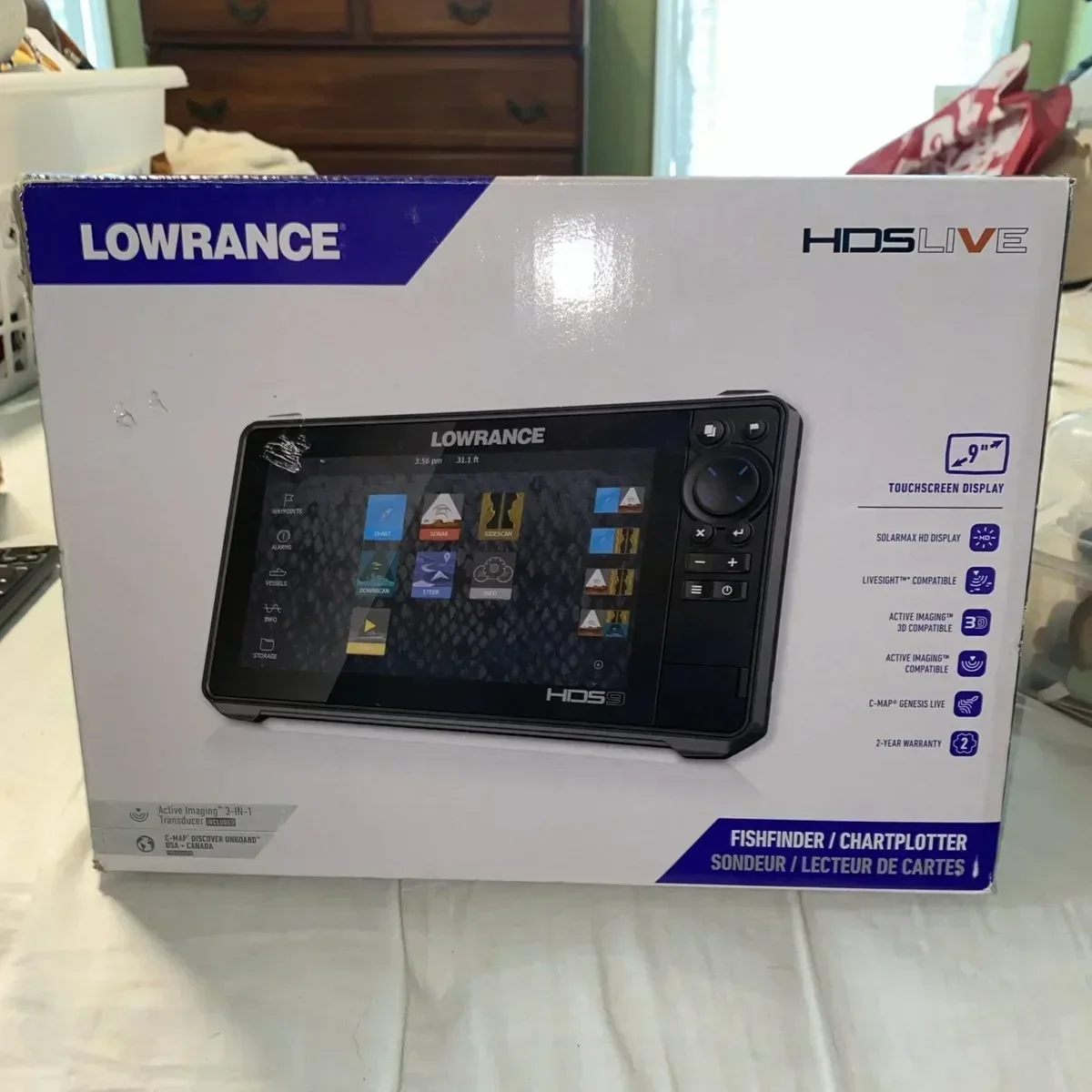 Fish Finder Transducer - ZUPEŁNIE NOWY echosonda Lowrance HDS PRO