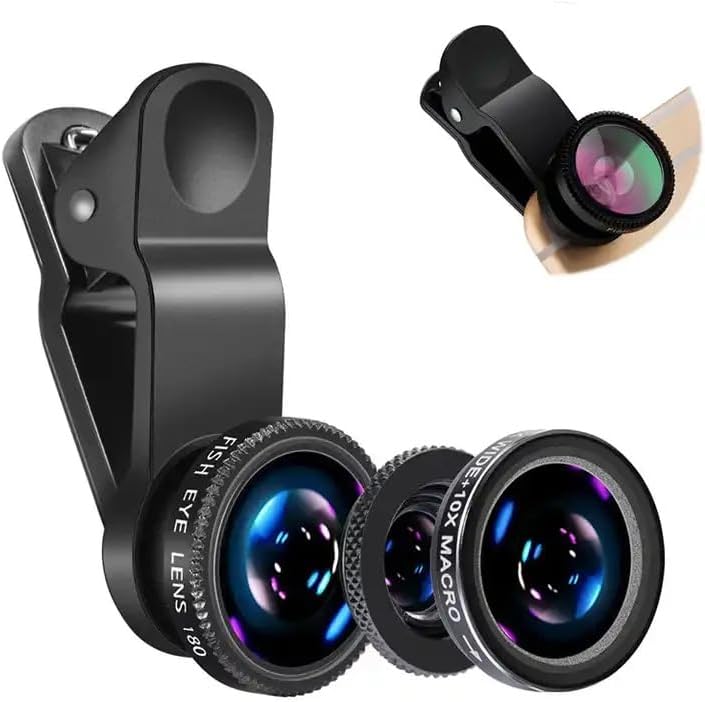 Fishing Camera - Obiektyw 3w1 typu Fisheye z szerokokątnym