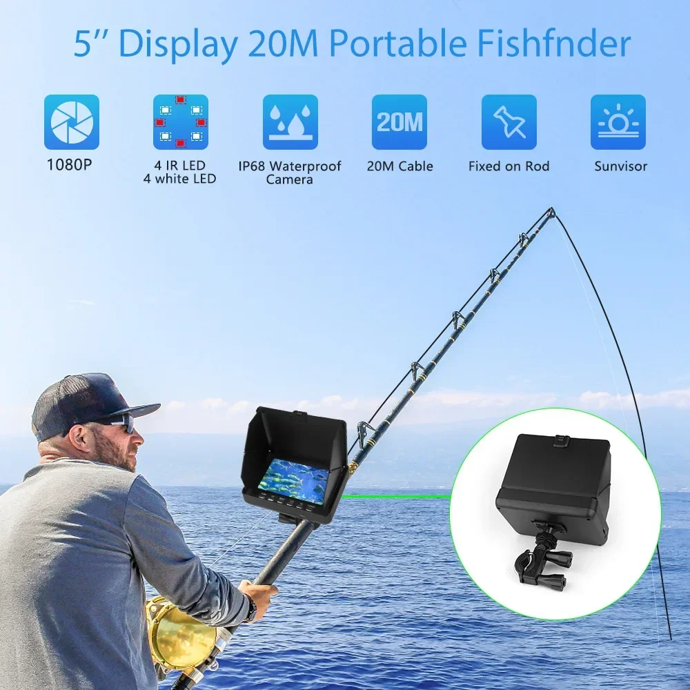 Lokalizator ryb 5,0-calowy wyś – Fishing Camera recenzja i cena