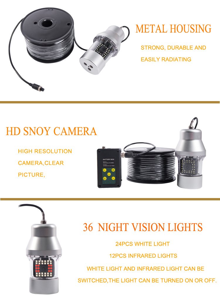 Echosonda 360 °   Obrotowa pod – Fish Finder Cable recenzja i cena