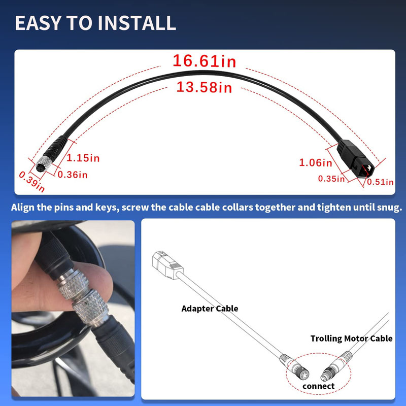 Uniwersalny kabel adaptera son – Fish Finder Cable recenzja i cena
