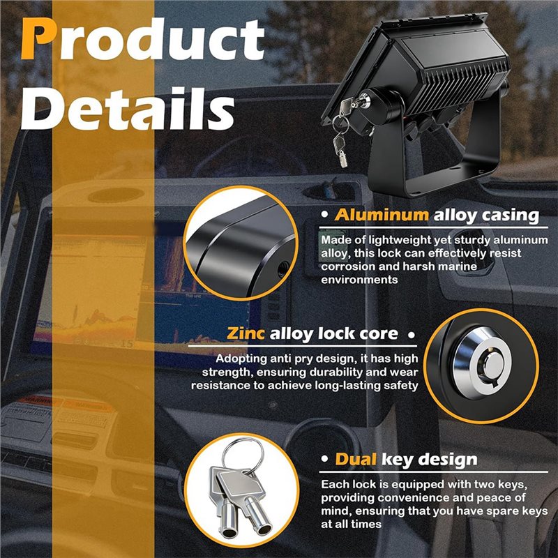 -[cilae-17R] Blokada echosondy – Fish Finder Mount recenzja i cena