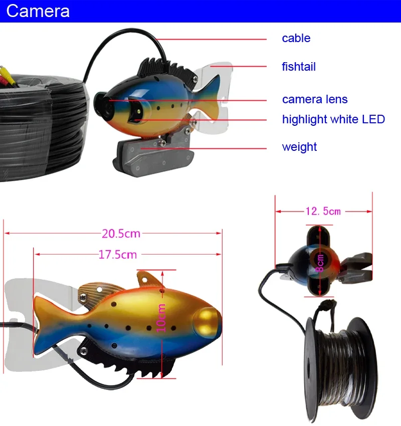 SY801 W pełni wodoodporny podw – Fish Finder Case recenzja i cena