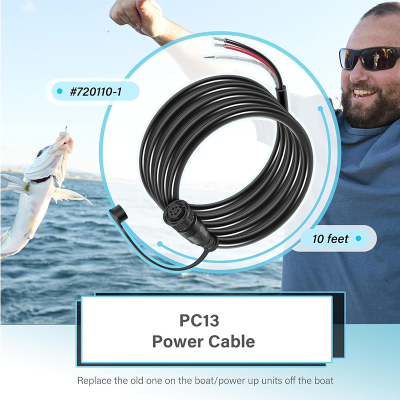 Kabel zasilający 720110-1 PC13 – Fish Finder Cable recenzja i cena