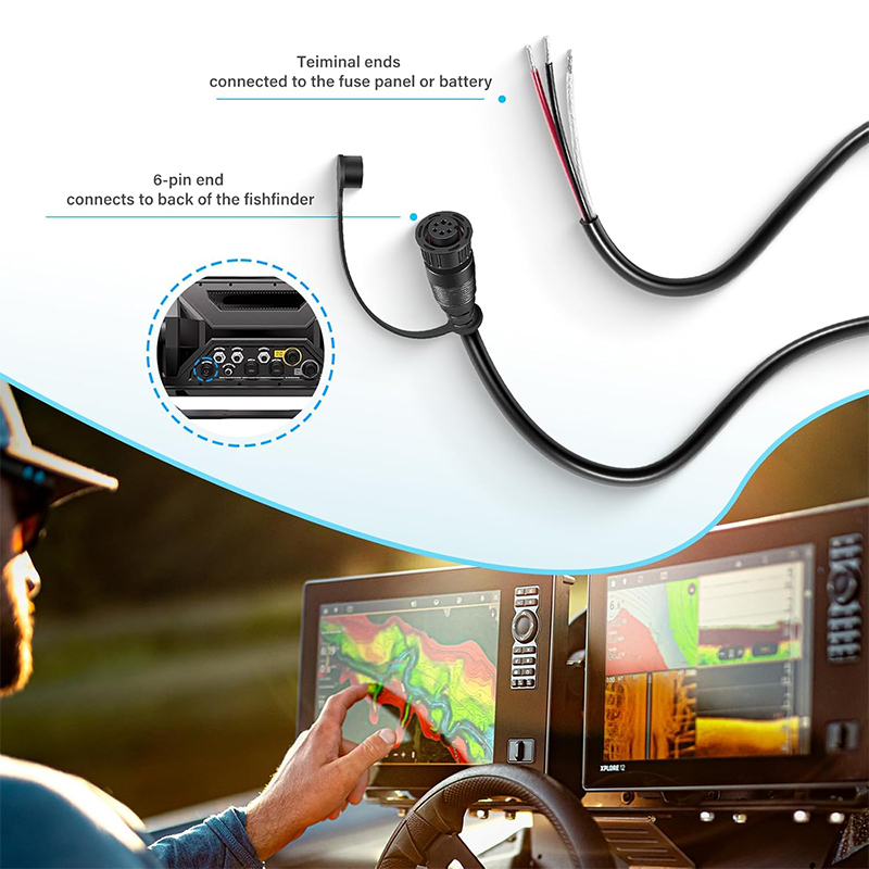 Kabel zasilający 720110-1 PC13 – Fish Finder Cable recenzja i cena