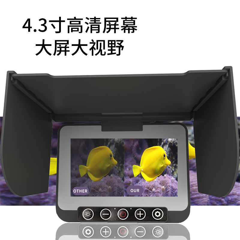 4,3-calowy ekran IPS 1000TVL P – Fishing Camera recenzja i cena
