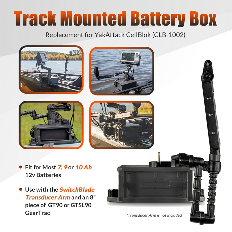 Pojazdowy schowek na baterie d – Fish Finder Transducer recenzja i cena