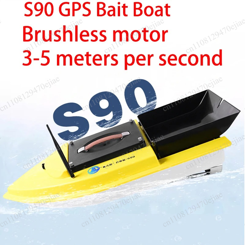 S90 12V RC Łódka Zanętowa GPS  – Fish Finder recenzja i cena