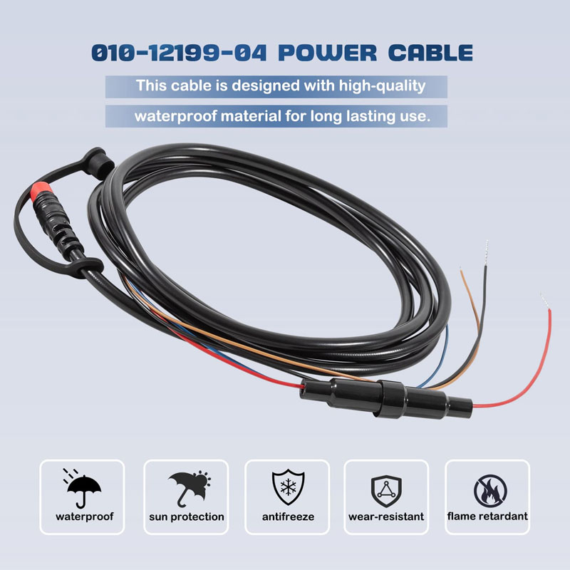 010-12199-04 Kabel zasilający/ – Fish Finder Cable recenzja i cena