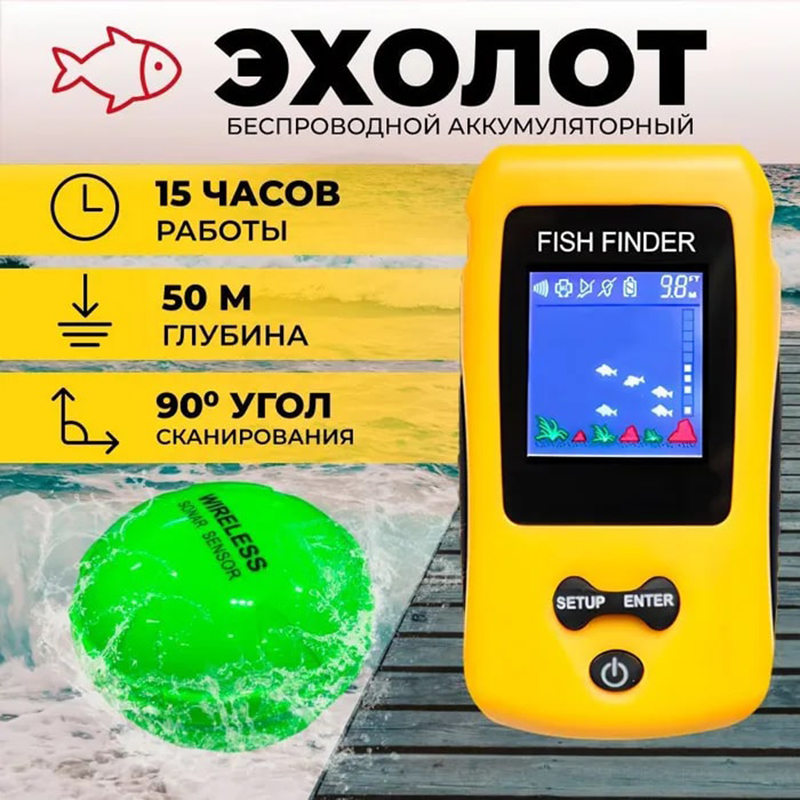 Zupełnie nowy, kolorowy, bezpr – Fish Finder Transducer recenzja i cena